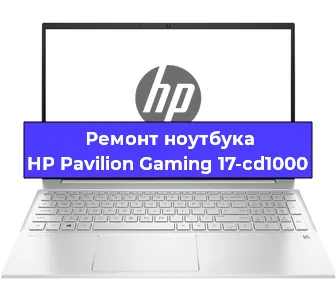 Чистка от пыли и замена термопасты на ноутбуке HP Pavilion Gaming 17-cd1000 в Белгороде